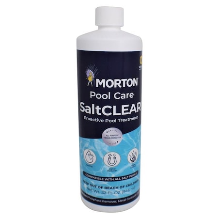 Morton Pool Care Morton Pool Care SaltCLEAR Liquid Clarifier 32 oz MPC-CLR32